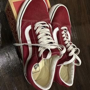 Vans old SKOOL RED